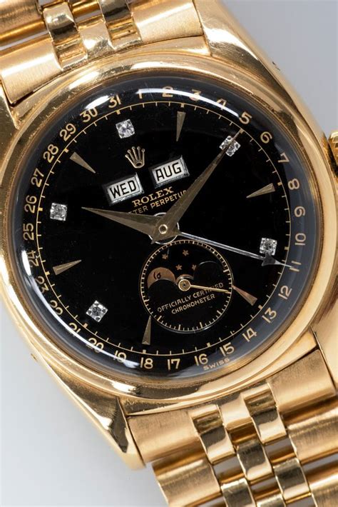 rolex 6062 black dial|bao dai rolex ref 6062.